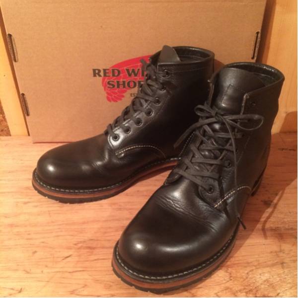 箱付 超美品 redwing ベックマン 7.5D 9014 セミドレス alden875