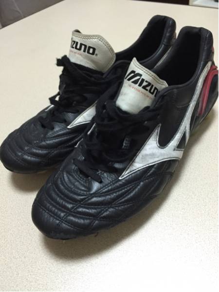 ミズノ サッカースパイク モレリアウェーブ 美品 27センチ