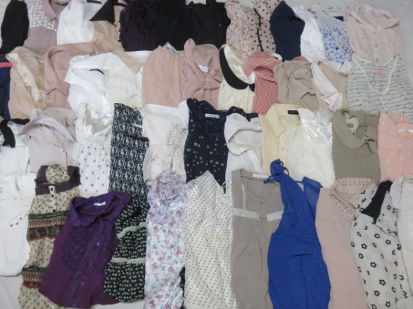 春夏*シフォン　*ブランド入り★70点まとめ売り*KG43