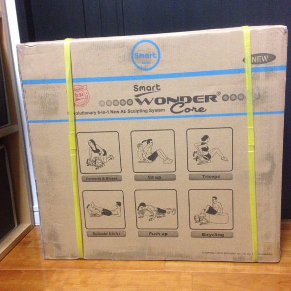 正規品☆新品☆ワンダーコアスマート 青 ショップジャパン