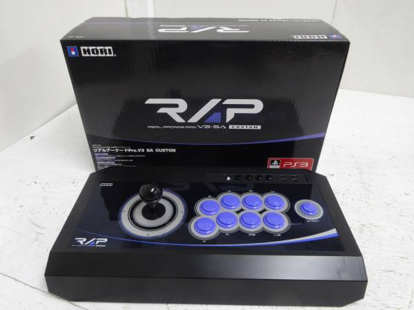 中古】HORI リアルアーケードPro.V3 SA 箱あり 動作確認済み