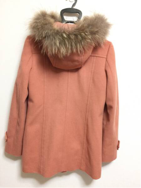 ダッフルコート any sis コート 美品 anySiS ファー付ダッフルコート