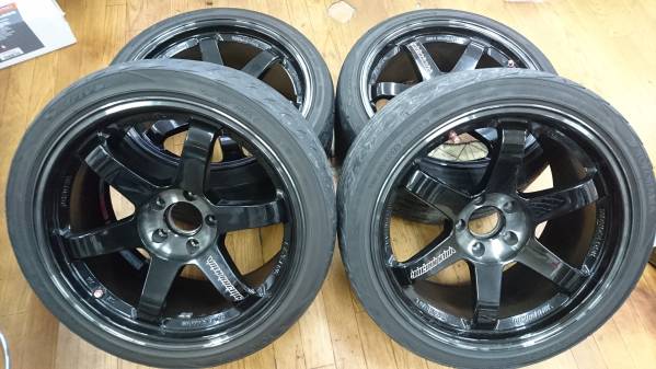 RAYS　TE37SL　2012　LTD　CZ4A　エボX　GTR