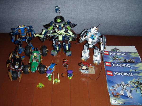 1円 レゴニンジャゴー ロボット・乗り物 70737 70755他 ジャンク