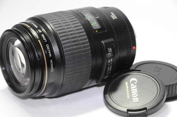 ジャンク品 キヤノン EF 100mm F2.8 マクロ USM カビ有 [管U94