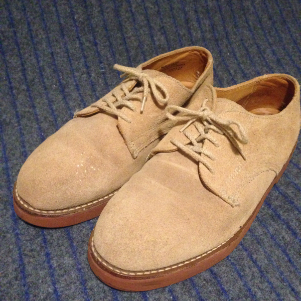 美品ラルフローレンホワイトバックスUSA製91/2D箱無しwalk over