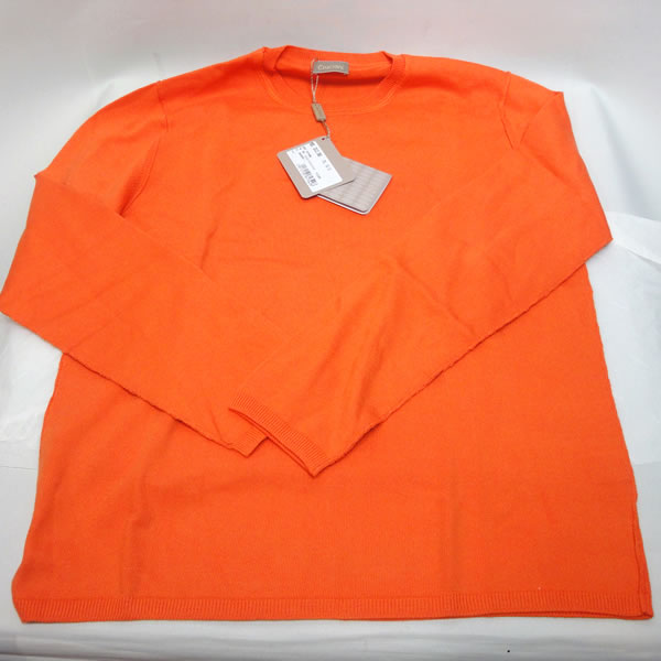 未使用 クルチアーニ クルーネック ニット セーター 50