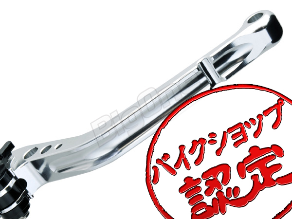 ビレット レバー R-Type 銀/黒 ゼファー750 ZXR400 ZRX400 ZR-7S