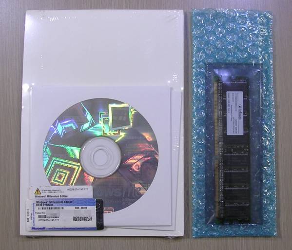 ●Windows ME OEM 未使用未開封 メモリ共
