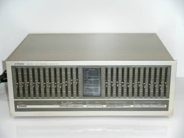 ジャンク扱い VICTOR ビクター SEA-70 グラフィックイコライザー 当