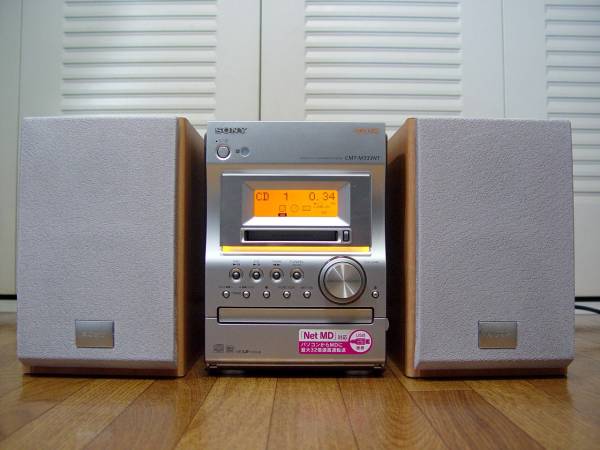希少の逸品】 SONY CMT-M333NT コンポ リモコン付き 希少の逸品】 SONY