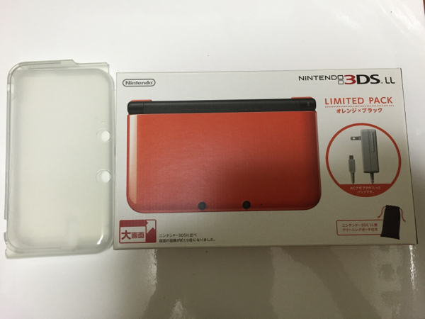 3dsll オレンジ　新品未使用 ニンテンドー3DS LL 限定オレンジ 美品 【公式通販】