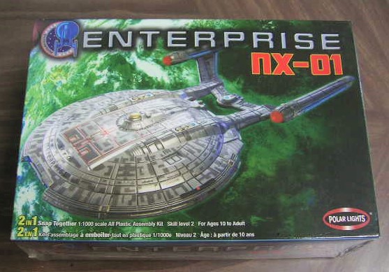 ★ポーラライツ POLAR LIGHTS 1/1000 エンタープライズ NX-01　