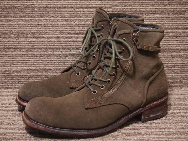 アルフレッドバニスター□スエードブーツ Size-41 [BANNISTER] メンズ