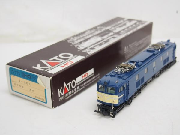 KATO HOゲージ 大窓 ブルー 機関車 1-301 EF58 ◇ 426C7-3 機関車 鉄道