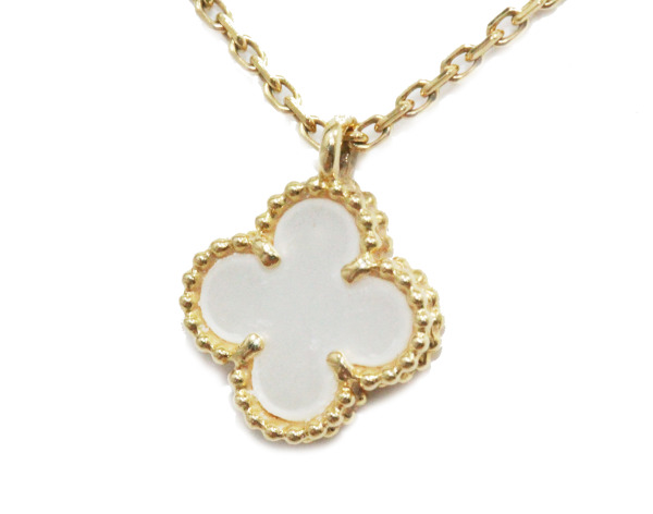 ★美品★ヴァンクリーフ&アーペル アルハンブラネックレス K18