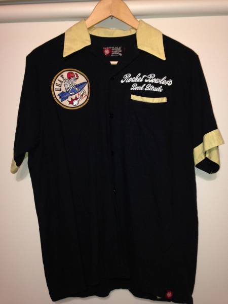 MWS ボーリング シャツ L 麻製（ ラディアル クライミー ）