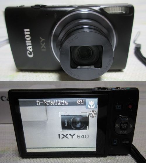 □ Canon IXY 640 キャノン イクシー コンパクトデジタルカメラ