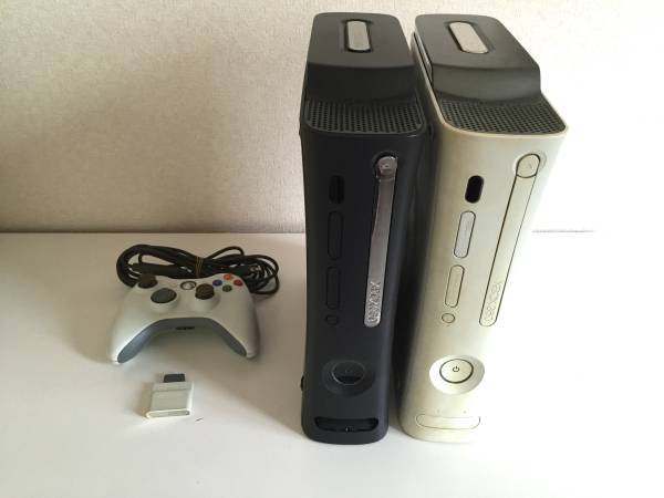xbox360 2台　コントローラー　ジャンク