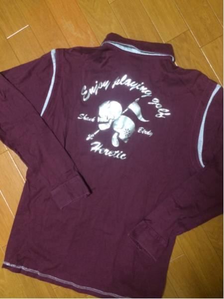 美品 ラッセルノ メンズ 長袖ポロ XL Russluno 格安スタート