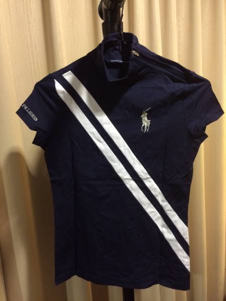 ラルフローレン ゴルフ【半袖 紺 サイズＳ表記】綿90%