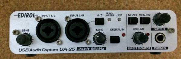 Edirol UA-25 USB Audio Interface - Roland : MIDI EDIROL 0 & UA