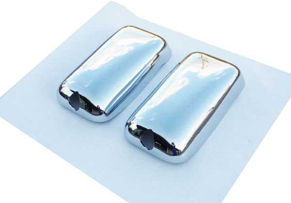 いすゞ 07エルフ メッキミラーカバー 3点セット 170Ф 台湾製