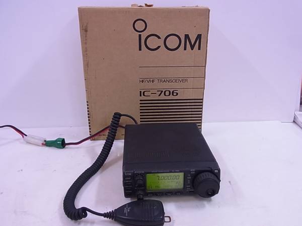 ■アイコム IC-706 HF/50/144MHzオールモード /元箱付/棚T4021/1