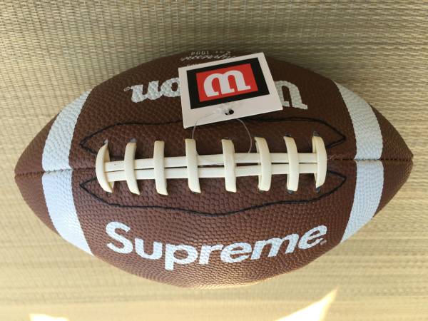 Supreme シュプリーム ラグビー ボール Wilson コラボ レア 新品