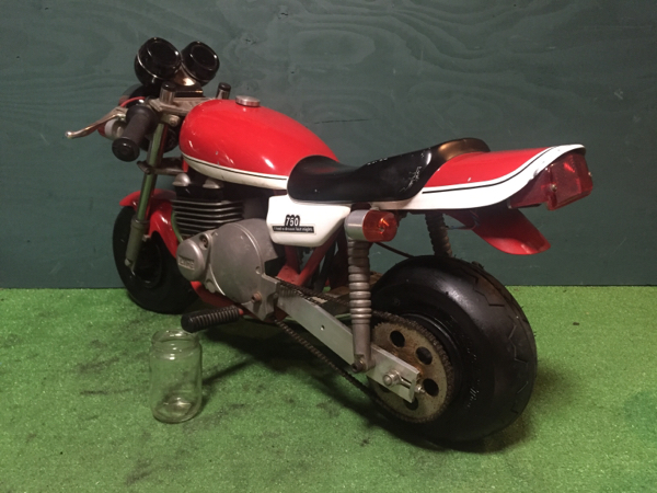 ポケバイ　日本ライフ社　不動車　レストア車両 ポケバイ カワサキ Z2 Yahoo!オークション - 日本ライフ 希少 Kawasaki