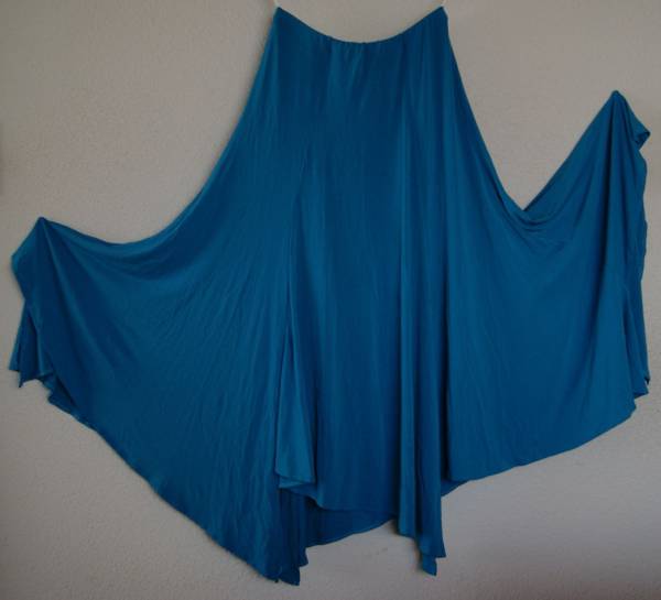 クリスアン◆英国製 高級スカート 裾ランダム★未使用保管の美品