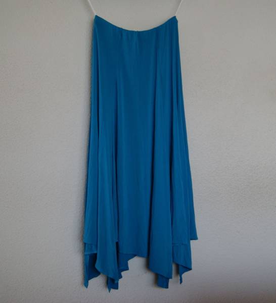 クリスアン◆英国製 高級スカート 裾ランダム★未使用保管の美品