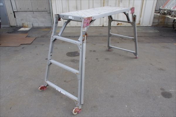 0033 作業台 DUK-15SW　長谷川 足場台 洗車 DIY 大工 建築