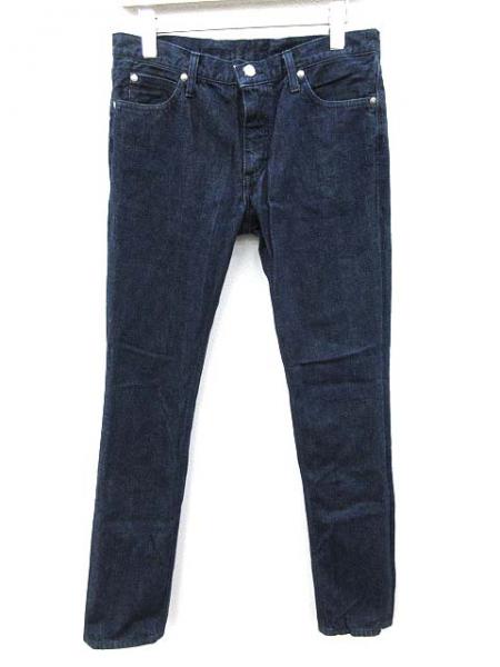 グリーン デニムパンツ ジーンズ インディゴ 30 希少 green MAN 