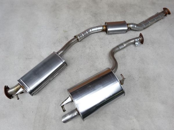 純正 JZX100 マークⅡ 1JZ-GTE ノーマル マフラー 中間パイプ付