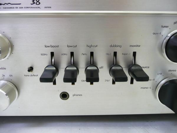 LUXMAN 真空管プリメインアンプ LX38 ジャンク ○ 42E9A-1 LUXMAN LX38
