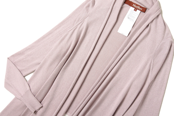 美品★マックスマーラ★素敵！カシミア混カーディガンX079