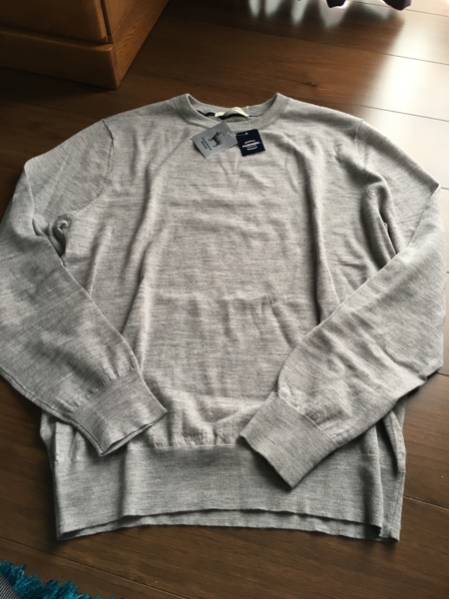  薄手 カシミヤ入りセーター タグ付き(Lサイズ)｜売買されたオークション情報、yahooの商品情報をアーカイブ公開 - オークファン Lサイズ