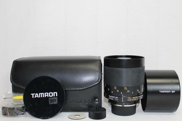 C03035【中古】TAMRON/タムロン SP/500mm 1：8 レンズ ケース付