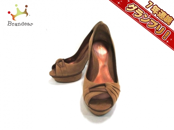 セルジオロッシ パンプス 35 レディース ライトブラウン