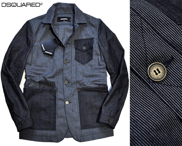 新品正規16万DSQUARED2 ディースクエアード ジャケット ブルゾン