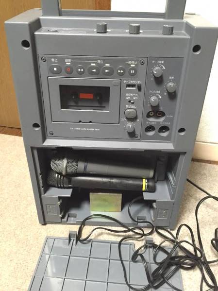 Panasonic パナソニック ポータブル ワイヤレスアンプ WX-282C 動作品