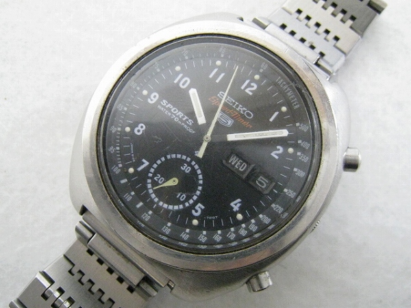 【N300】SEIKO 5 Speed-Timer SPORTS 6139-7010 希少 ジャンク