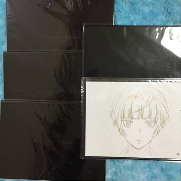 PSYCHO-PASS サイコパス 複製原画 額装 PSYCHO-PASS 劇場版 DVD 特典 複製原画 6種 IGストア複製原画セット付