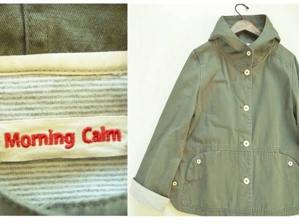 Morning calm モーニングカーム *フーデッドコート a.M 【公式通販】