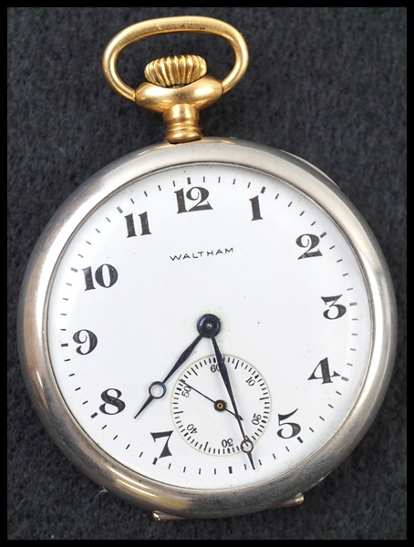 WALTHAN ウォルザム 懐中時計 15JEWELS○1616 ウォルサム 日本 Waltham