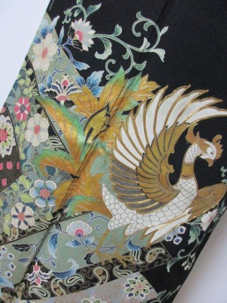 中古◆レンタルよりお得◆黒留袖 身丈158センチ◆仕立て上がり