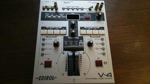 値下げ交渉可】EDIROL V-4 4チャンネルビデオミキサー EDIROL V-4 4