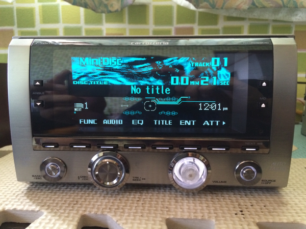 FH-P099MD Pioneer CD MD Carrozzeria 2DIN Car Audio carrozzeria DSP