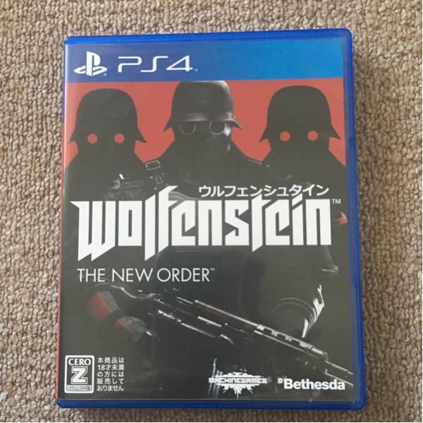 ウルフェンシュタイン THE NEW ORDER PS4 送料込_1